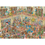 Jumbo - Jan van Haasteren 500XL - The Library (500 pieces XL) - Jigsaw Puzzle