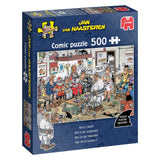 Jumbo - Jan van Haasteren - Who's next? 500 Piece - Jigsaw Puzzle