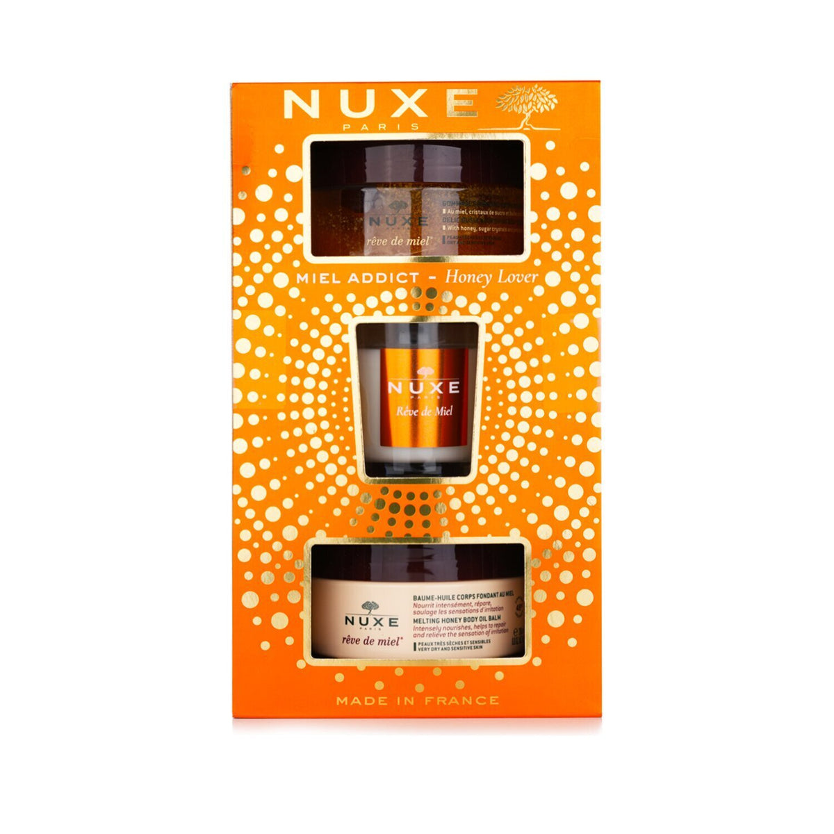 Nuxe - Honey Lover Set  - 3pcs