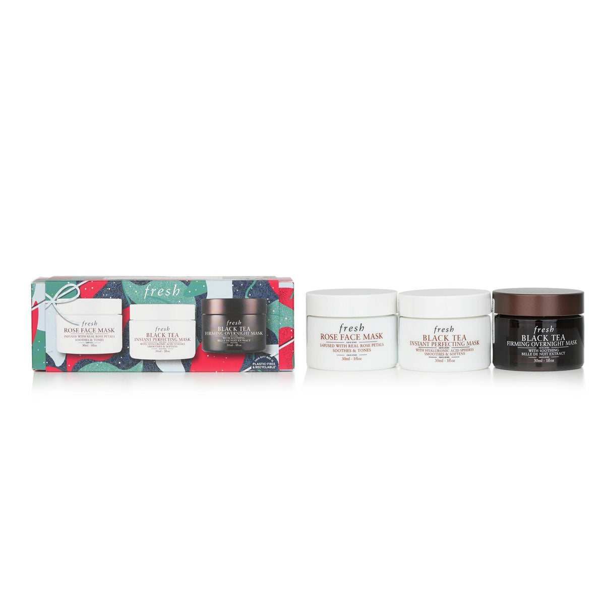 Fresh - Mini Face Mask Trio Set  - 3pcs