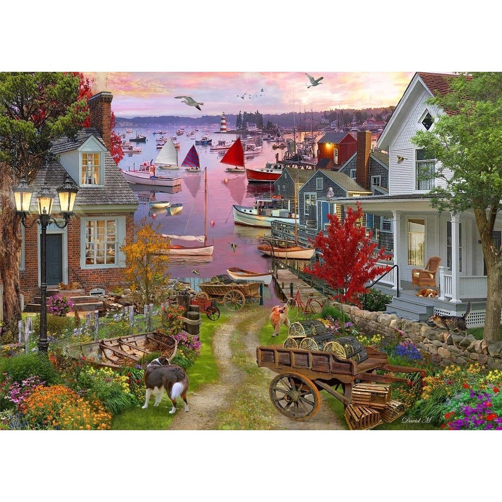 Puzzle - Holdson - Seas the Day, Evening in the Harbour - 1000Pc