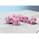 CHX 25354 Speckled Pink Polyhedral 7-Dice Set