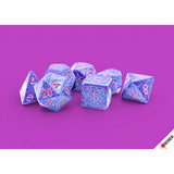 CHX 25367 Speckled Purple Passion Polyhedral 7-Dice Set
