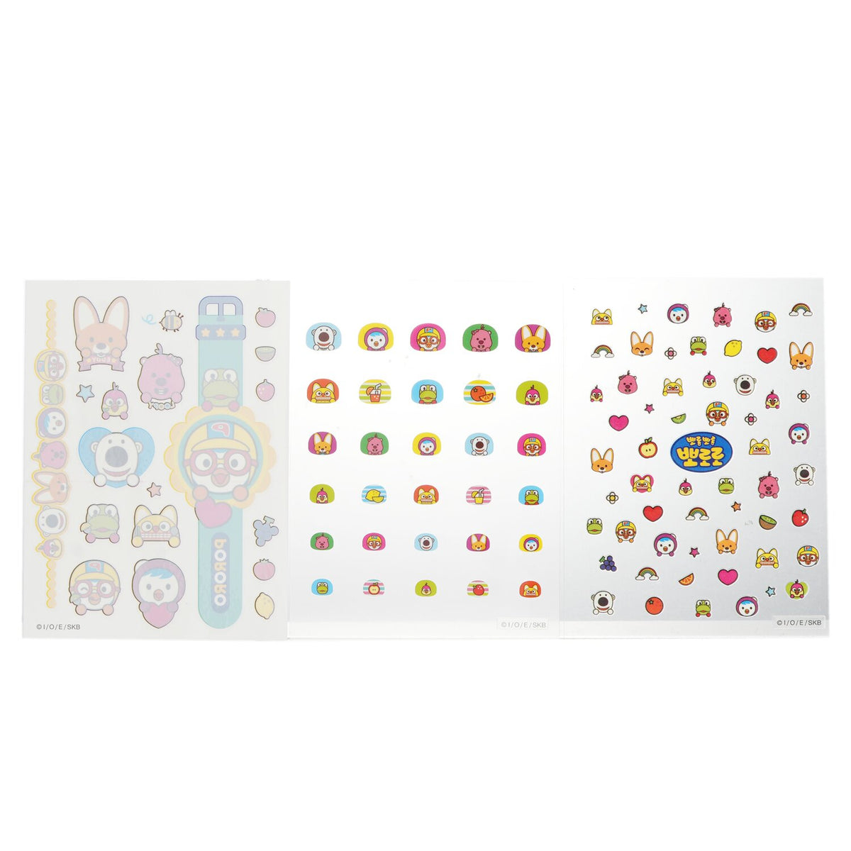 April Korea - Pororo Nail + Hand Tattoo - # SPR 01  - 1pc