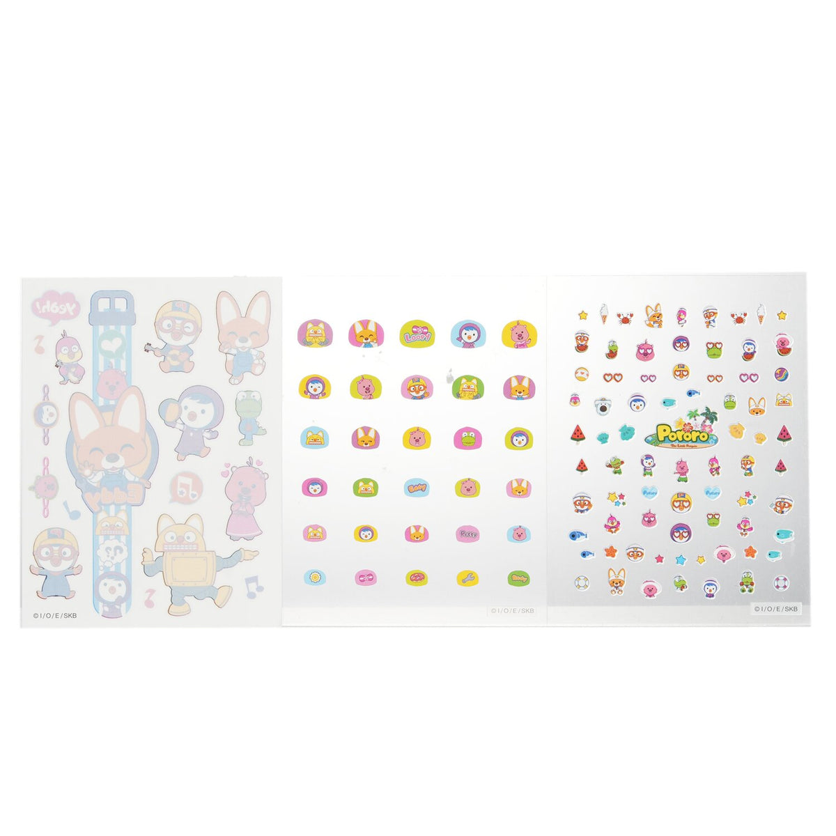 April Korea - Pororo Nail + Hand Tattoo - # SPR 04  - 1pc