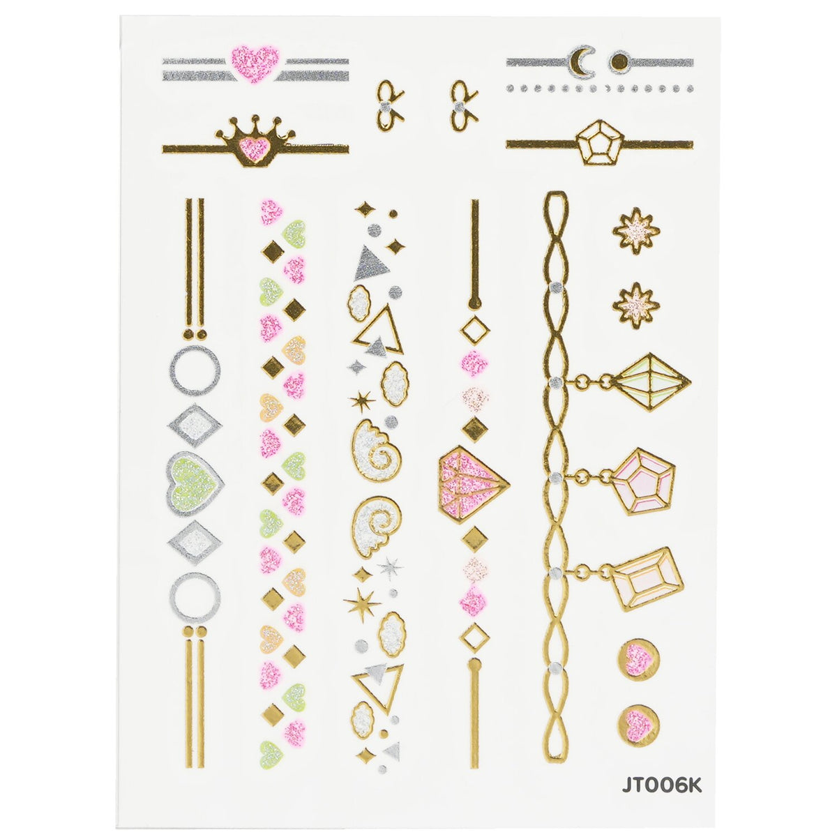 April Korea - Princess Jewel Body Sticker - # JT006K  - 1pc