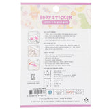 April Korea - April Body Sticker - # AT 02  - 1pc