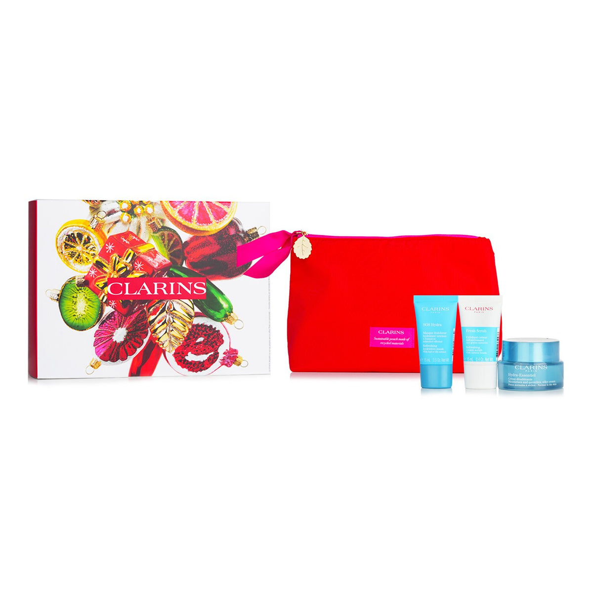 Clarins - Hydra-Essentials Collection  - 3pcs+1bag
