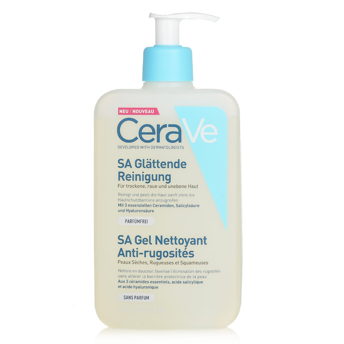 CeraVe - SA Smoothing Cleanser  - 473ml/16oz