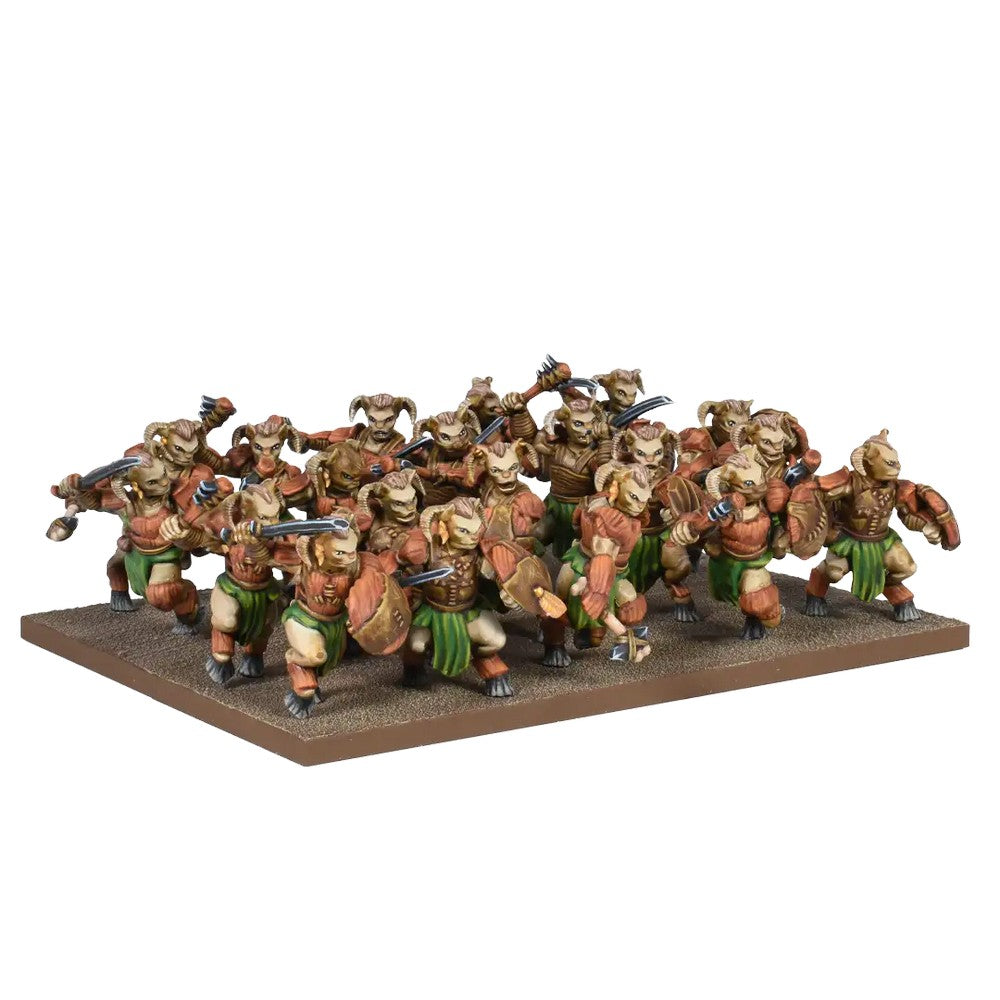 Kings of War - Forces of Nature - Tribal Warriors Regiment - Miniature Figure