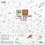 Parcheesi-Chess-Draughts wth Accessories 40cm x 40cm