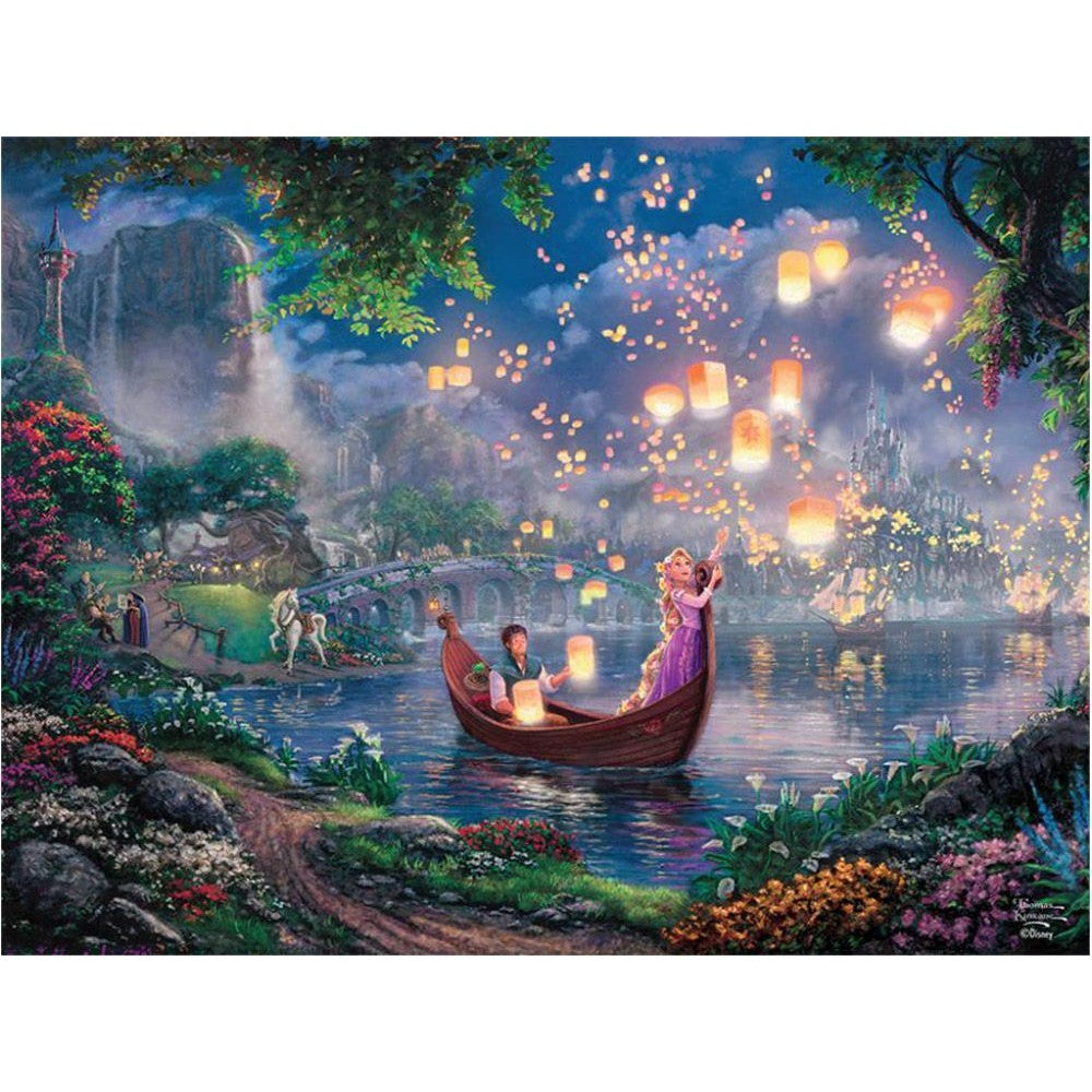 Puzzle - Ceaco - Kinkade Disney 500Pc 4-In-1 #4