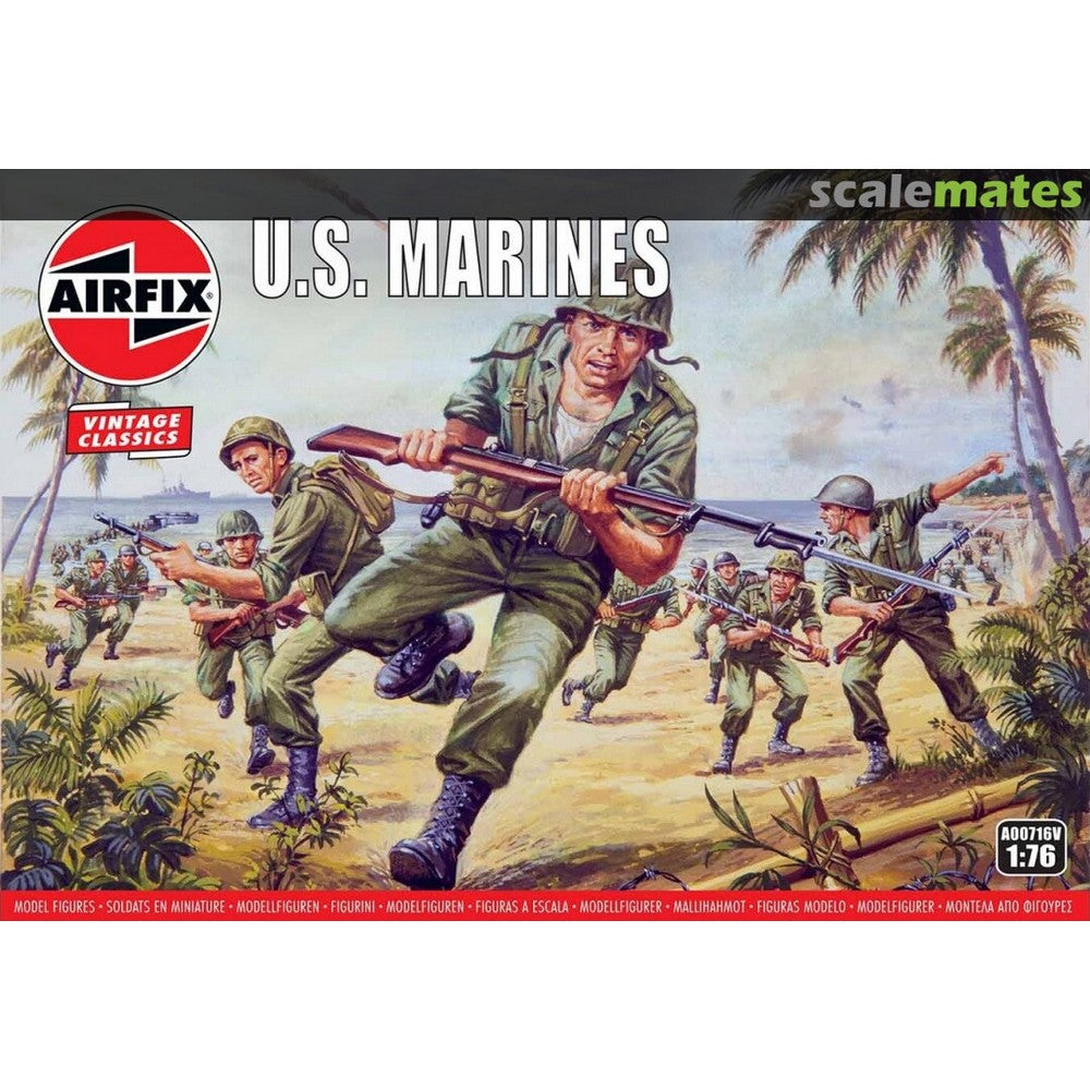 Airfix - WWII U.S. Marines (1: 76) - Miniature Figure