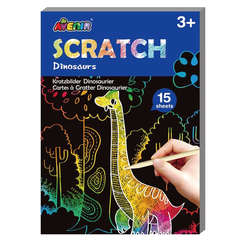 Small Scratch Book Dinosaurs Avenir