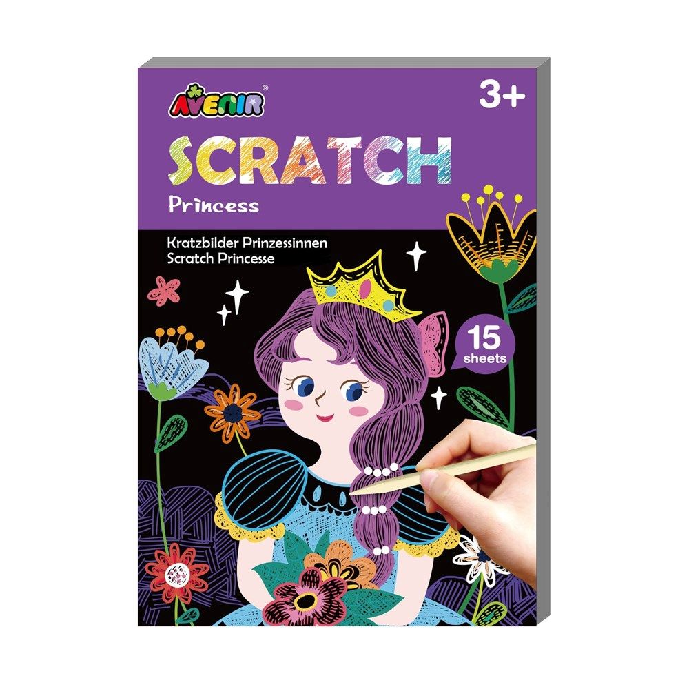Mini Scratch Book Princess Avenir