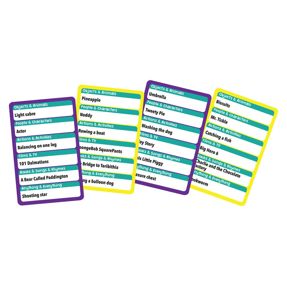 Kids Charades Tuck Box Board Game