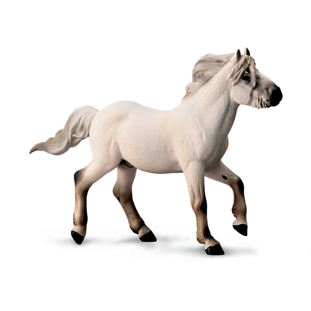Yakutian Stallion Grey Figurine CollectA XL