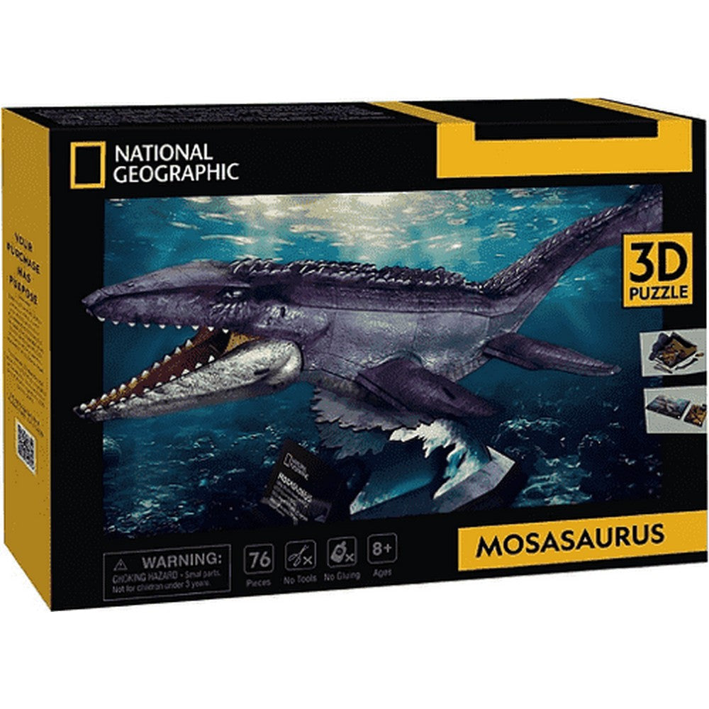 National Geographic: Mosasaurus 3D Puzzle CubicFun