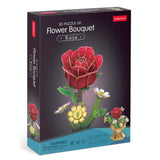 Flower Bouquet Rose 3D Puzzle CubicFun 33301