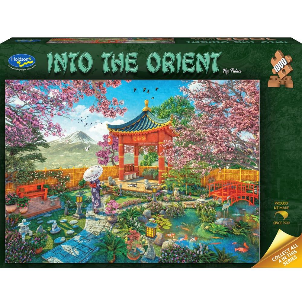 Into the Orient Fuji Palace Holdson 1000pc Jigsaw Puzzle