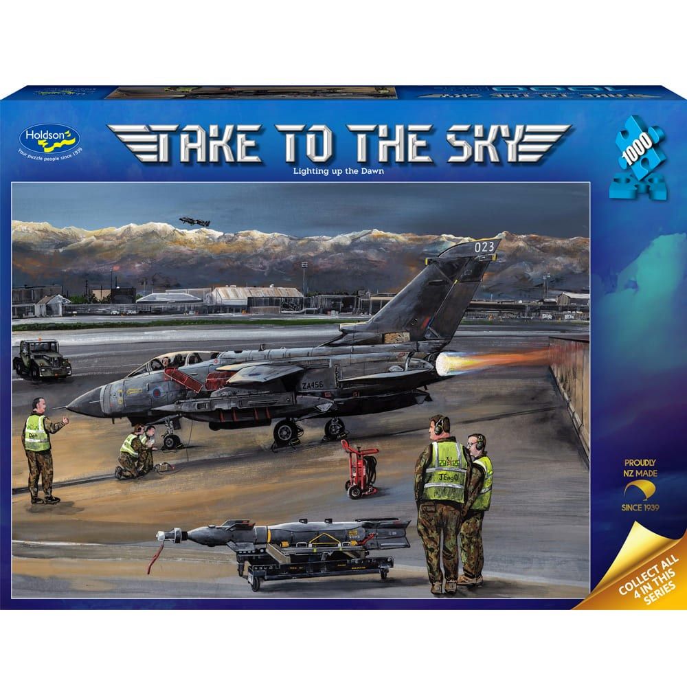 Take to the Sky Lighting Up the Dawn Holdson 1000pc Jigsaw Puzzle
