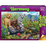 Puzzle - Holdson - Harmony - 500XLpc Puzzle - Turtles & Puppies