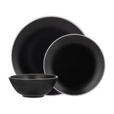 Dinner Set - Mason Cash Black (12pc)