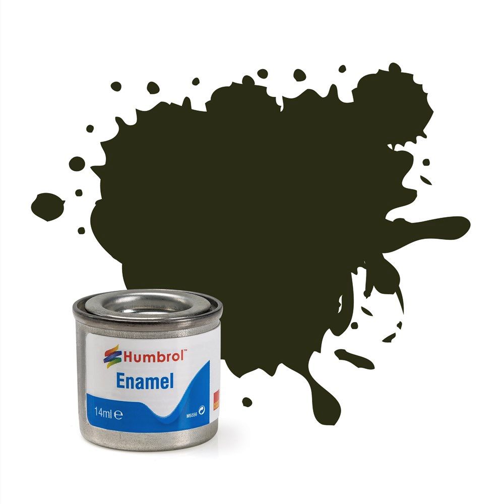 Gunmetal Metallic Humbrol Enamel Paint 14ml