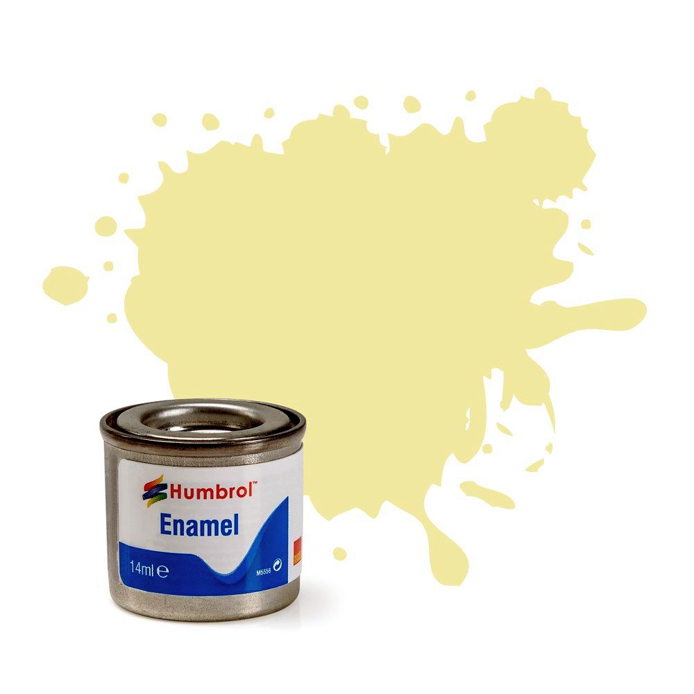 Ivory Gloss Humbrol Enamel Paint 14ml