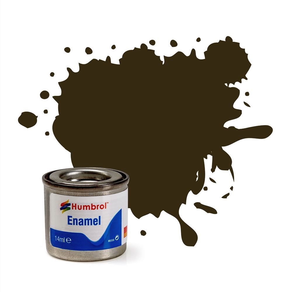 Bronze Green Matt Humbrol Enamel Paint 14ml