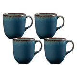 Mug - Mason Cash Reactive Blue 400ml (Set of 4)