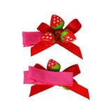 Pink Poppy Sweet Berry Hair Clips - Toy Vehicle