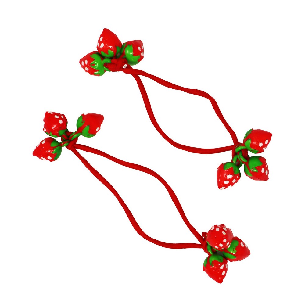 Pink Poppy Sweet Berry Hair Elastics - Toy Vehicle
