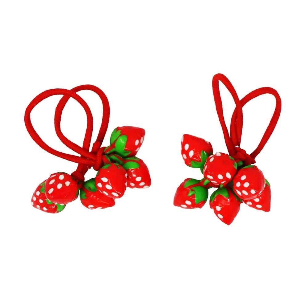 Pink Poppy Sweet Berry Hair Elastics - Toy Vehicle