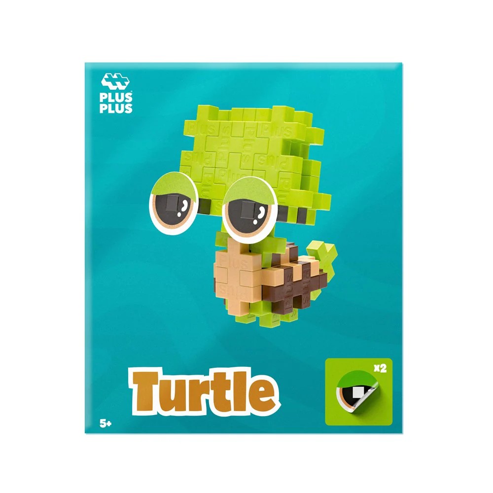 Pet Packet Tired Turtle Plus-Plus
