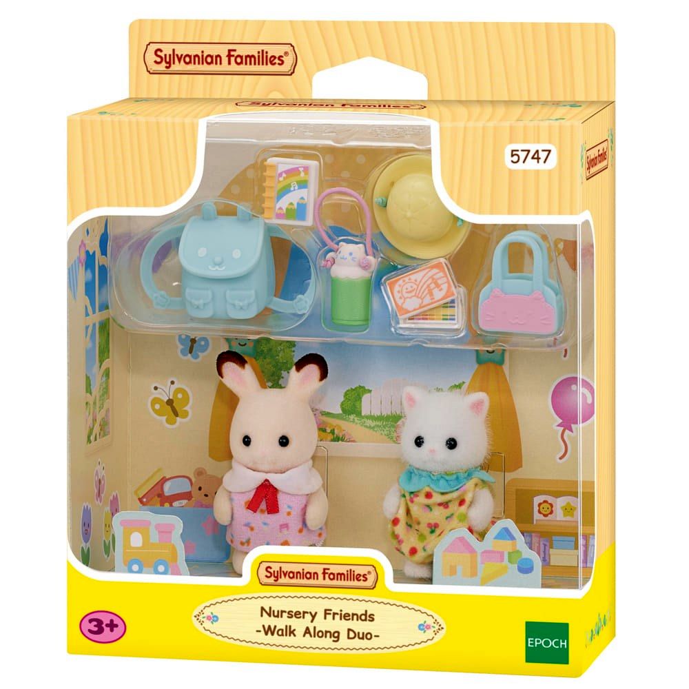 Sylvanian Families Nursery Friends Walk Along Duo Playset