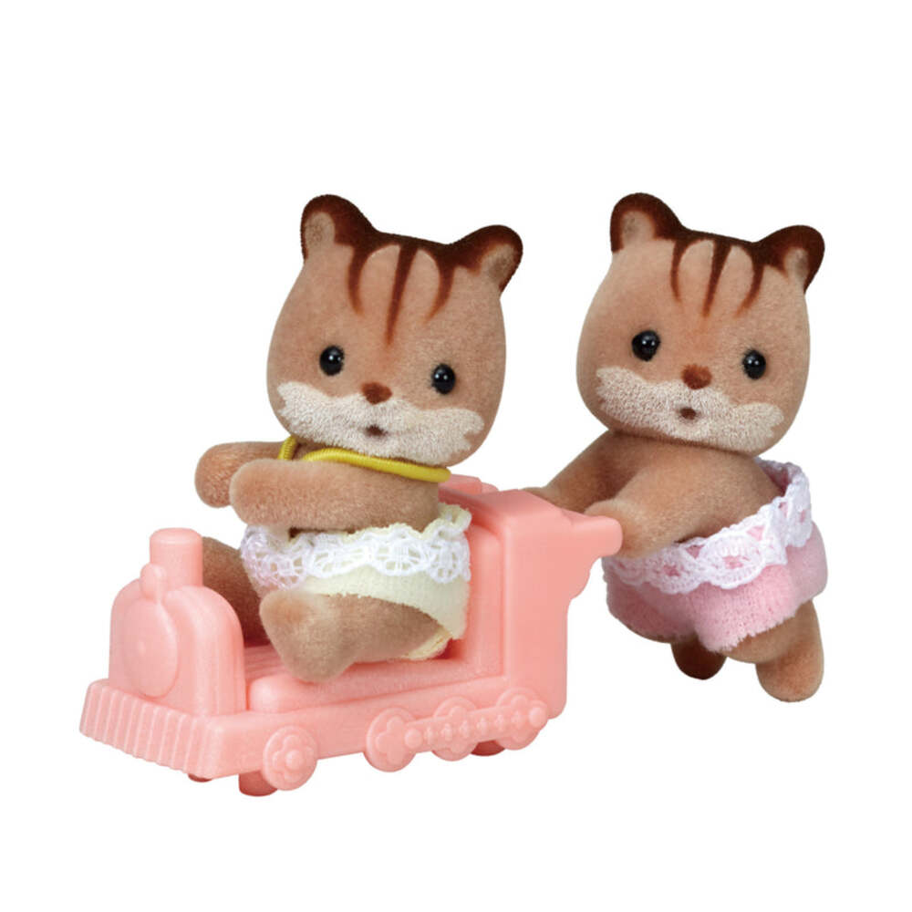 Sylvanian Families - Walnut Squirrel Twins - Action Figure