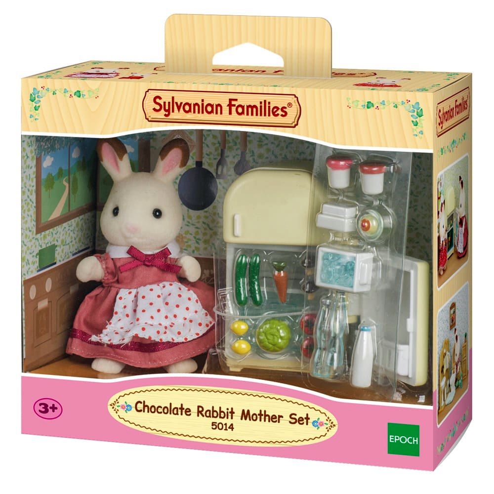 Sylvanian Families - Chocolate Rabbit Mother Set - Toy Vehicle