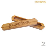 Q Workshop - The Lord of the Rings - Larch Wooden Dice Box - Game Storage