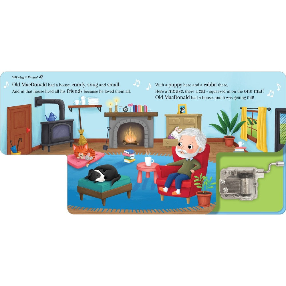 Wind-Up Music Box Book - Old MacDonald Had a Farm