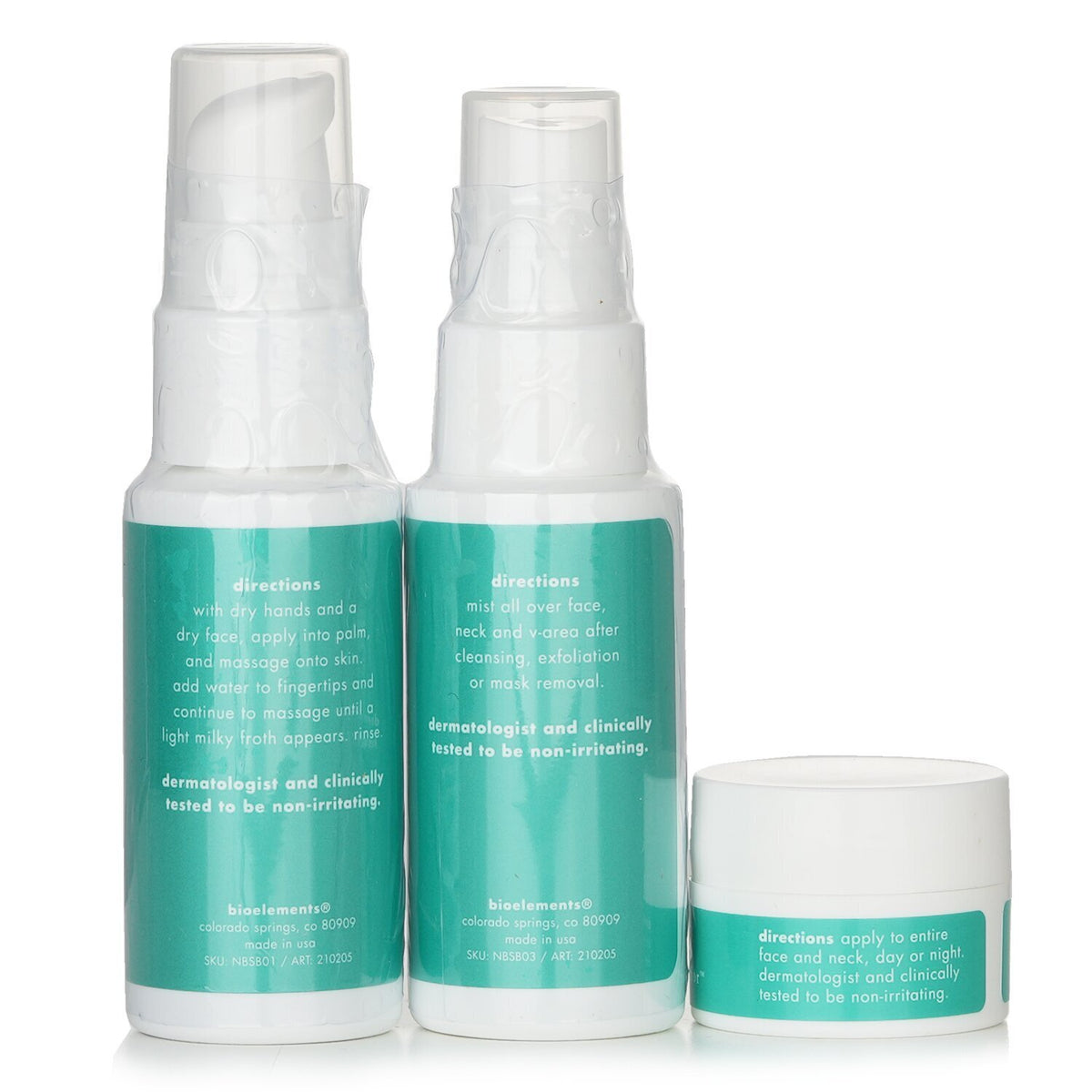 Bioelements - 3-Step Mini Starter Set  - 3pcs