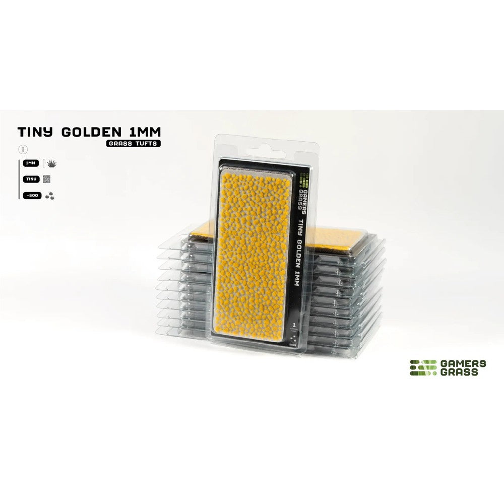 Gamers Grass - Grass Tufts - Tiny Golden 1mm - Miniature Terrain