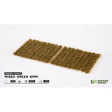 Gamers Grass - Grass Tufts - Mixed Green 6mm - Small - Miniature Figure