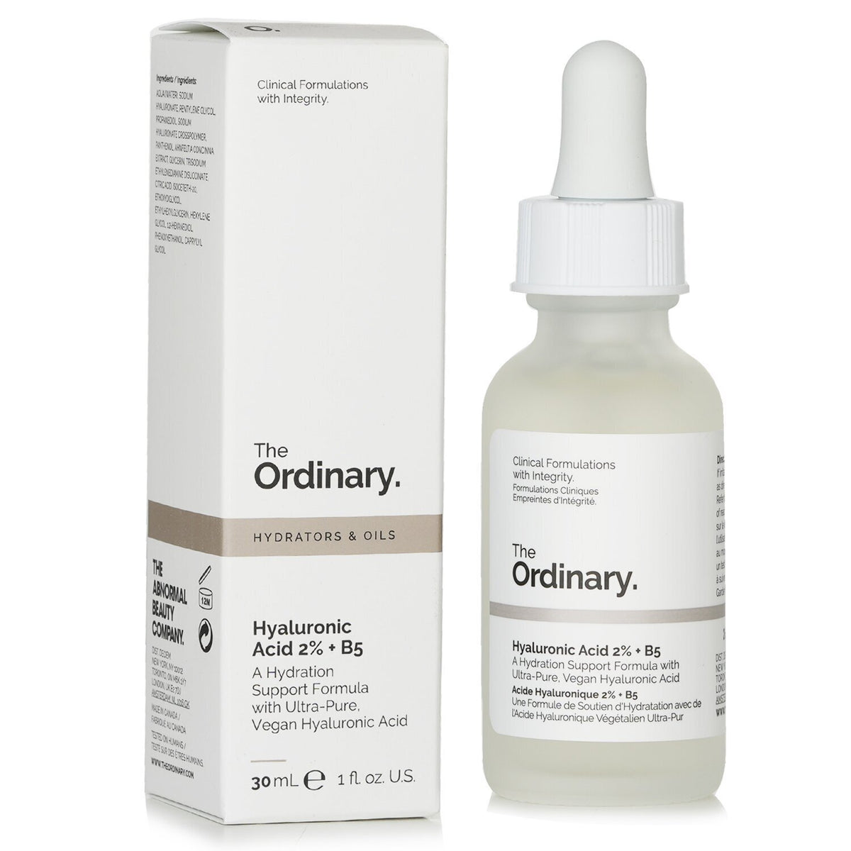 The Ordinary - Hyaluronic Acid 2% +B5 Hydration Support Formula (Packaging Rando