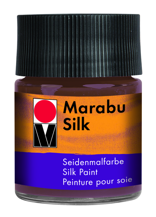 MARABU-SILK 50ml 045 DARK BROWN