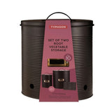 Typhoon Root Vegetable Set - 2.2/7.4L (Black)