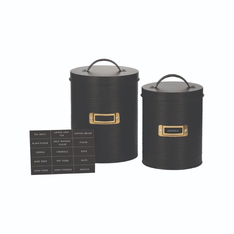 Storage Canister Set - Typhoon Living 2.4L/3.5L (Black)