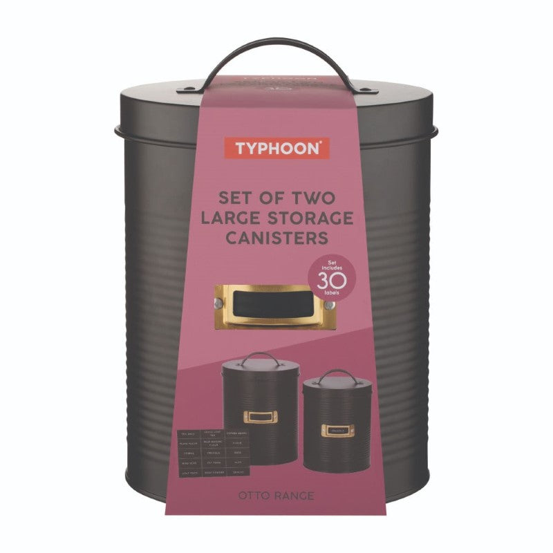 Storage Canister Set - Typhoon Living 2.4L/3.5L (Black)