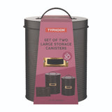 Storage Canister Set - Typhoon Living 2.4L/3.5L (Black)