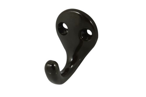 Robe Hook - Florentine Bronze (Bronze Powder Coated)